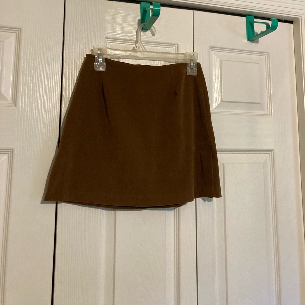 A. Byer suede skirt
